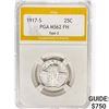Image 1 : 1917-S Standing Liberty Quarter PGA MS62 FH Type 2