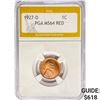 Image 1 : 1927-D Wheat Cent PGA MS64 RED