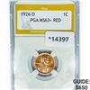 Image 1 : 1926-D Wheat Cent PGA MS63+ RED
