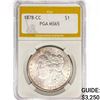 Image 1 : 1878-CC Morgan Silver Dollar PGA MS65