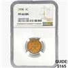 Image 1 : 1938 Wheat Cent NGC PF64 BN