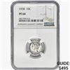 Image 1 : 1938 Mercury Silver Dime NGC PF64