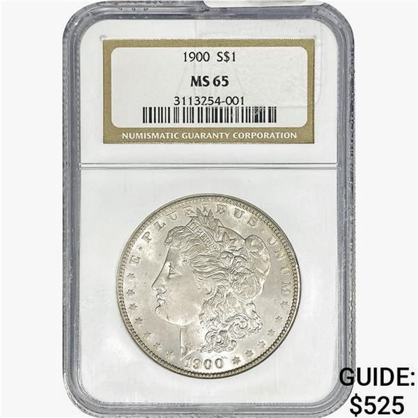 1900 Morgan Silver Dollar NGC MS65