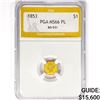 Image 1 : 1853 Octagonal California Gold Dollar PGA MS66 PL,