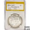 Image 1 : 1878 7/8TF Morgan Silver Dollar PGA MS64 PL Strong