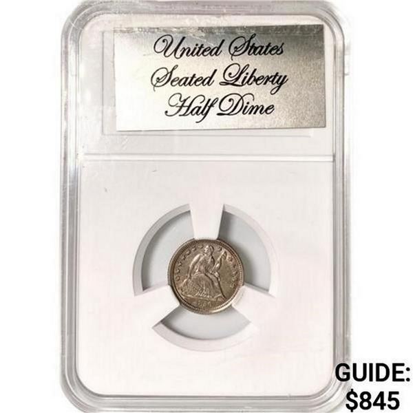 1856-O Seated Liberty Half Dime  UNC