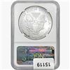 Image 2 : 2011-W American 1oz Silver Eagle NGC PF69 UC