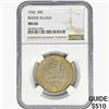Image 1 : 1936 Rhode Island Half Dollar NGC MS66