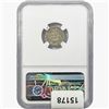 Image 2 : 1853 Arws Seated Liberty Half Dime NGC XF45
