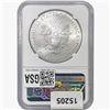 Image 2 : 2020 Silver Eagle NGC BU Signed A.S.E.
