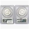 Image 2 : 1962&1963 [2] Franklin Half Dollar PCGS MS64