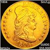 Image 1 : 1804 Sm/Lg $5 Gold Half Eagle CHOICE BU+