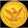 Image 2 : 1839 $5 Gold Half Eagle CHOICE BU+