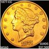 Image 1 : 1877-CC $20 Gold Double Eagle UNCIRCULATED