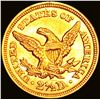 Image 2 : 1849 $2.50 Gold Quarter Eagle CHOICE BU