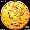 Image 1 : 1868-S $5 Gold Half Eagle CLOSELY UNCIRCULATED