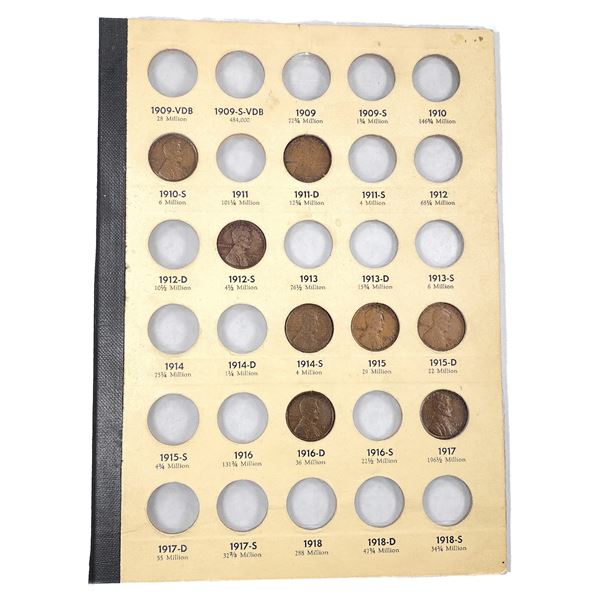 1910-1960 Lincoln Cent Collection [78 Coins]