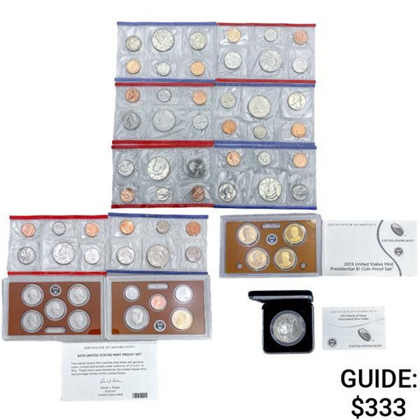 1990-2019 US Proof Mint Sets [55 Coins]