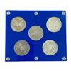 Image 2 : 1878-1921 Morgan Silver Dollar Set (5 Coins)