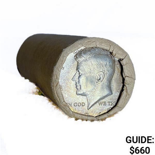 1967 90% SILV Kennedy 'Dbl Shotgun Roll' (40 Coins