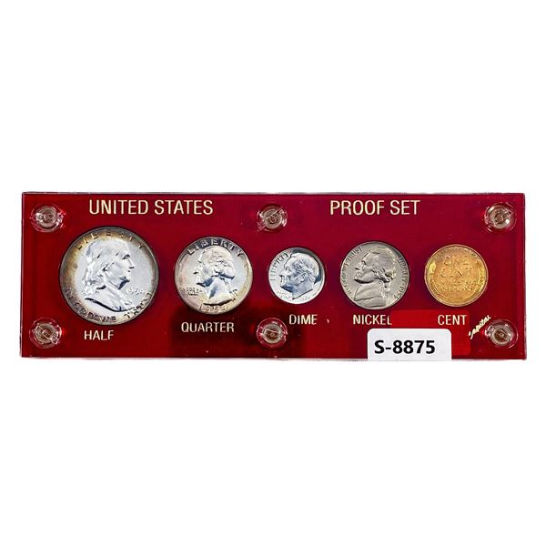 1954 US Proof Mint Set [5 Coins]