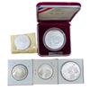 Image 2 : 1991-2012 Varied US Commem Silver Coinage (5 Coins
