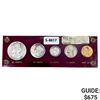 Image 1 : 1952 US Proof Mint Set [5 Coins]