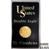 Image 1 : 1908 $20 Gold Double Eagle   Boxed Case