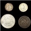 Image 2 : [4] Varied US Coins (1825, 1875, 1886, 1937) UNCIR