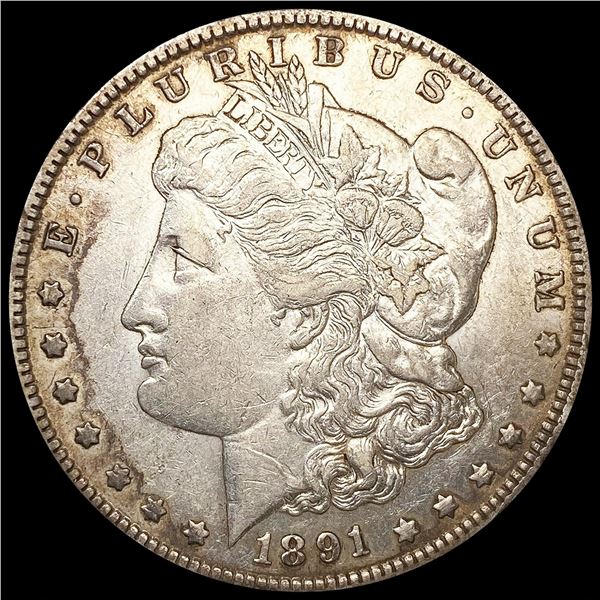 1891-O Morgan Silver Dollar CLOSELY UNCIRCULATED