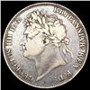 Image 1 : 1821 G.B. Silver Crown NICELY CIRCULATED
