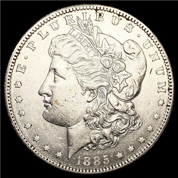 1885-S Morgan Silver Dollar CHOICE BU