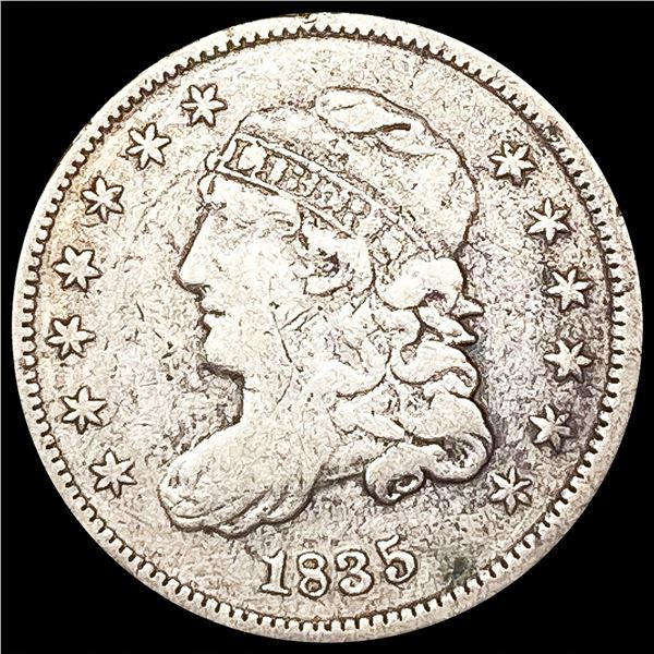 1835 Capped Bust Half Dime NICELY CIRCULATED