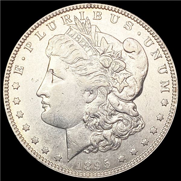 1895-O Morgan Silver Dollar NEARLY UNCIRCULATED