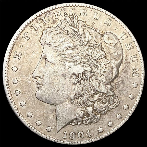 1904-S Morgan Silver Dollar NEARLY UNCIRCULATED