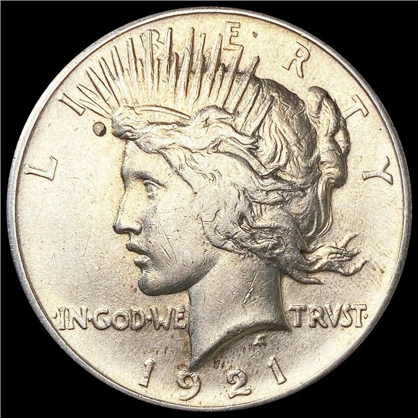 1921 Silver Peace Dollar CLOSELY UNCIRCULATED