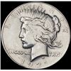Image 1 : 1921 Silver Peace Dollar ABOUT UNCIRCULATED