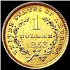 Image 2 : 1853 Rare Gold Dollar UNCIRCULATED