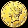 Image 1 : 1851-O Rare Gold Dollar CLOSELY UNCIRCULATED