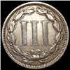 Image 2 : 1873 Nickel Three Cent NEARLY UNCIRCULATED