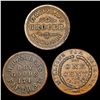 Image 2 : [3] 1863 Civil War Tokens HIGH GRADE