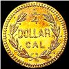 Image 2 : 1871 Round California Gold Quarter UNCIRCULATED