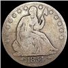 Image 1 : 1854-O Arws Seated Liberty Half Dollar NICELY CIRC
