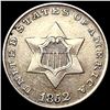 Image 1 : 1852 Silver Three Cent UNCIRCULATED