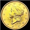 Image 1 : 1852 Rare Gold Dollar CLOSELY UNCIRCULATED