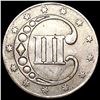 Image 2 : 1852 Silver Three Cent CLOSELY UNCIRCULATED