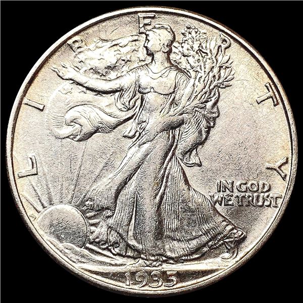 1935-D Walking Liberty Half Dollar CHOICE AU