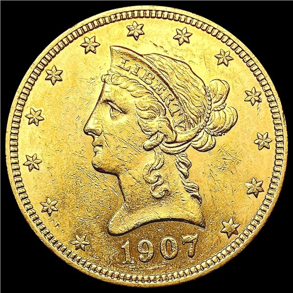 1907 $10 Gold Eagle UNCIRCULATED
