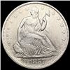Image 1 : 1857 Seated Liberty Half Dollar CLOSELY UNCIRCULAT