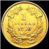 Image 2 : 1856 Slant 5 Rare Gold Dollar UNCIRCULATED
